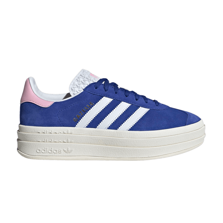 Adidas Gazelle Bold True Pink Semi Lucid Blue Womens Find Lowest Price Hq6894 Solespy 1122