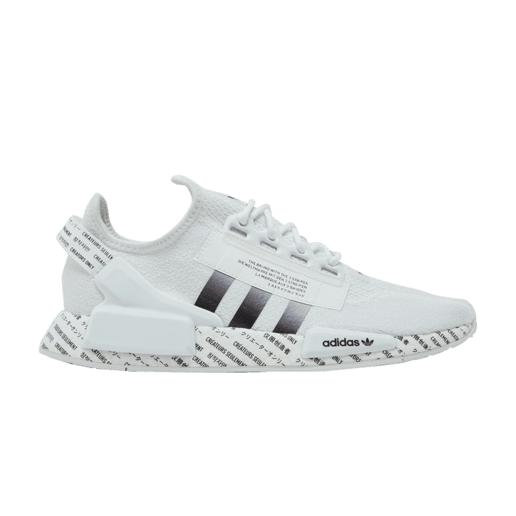 adidas NMD R1 V2 Script White GX1116