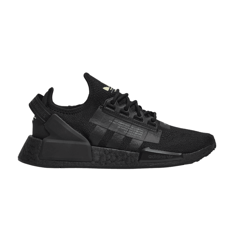 Adidas nmd triple black uk best sale