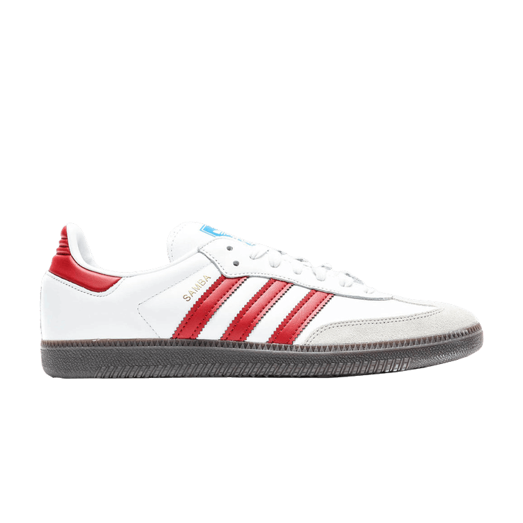 adidas Samba OG White Better Scarlet IG1025