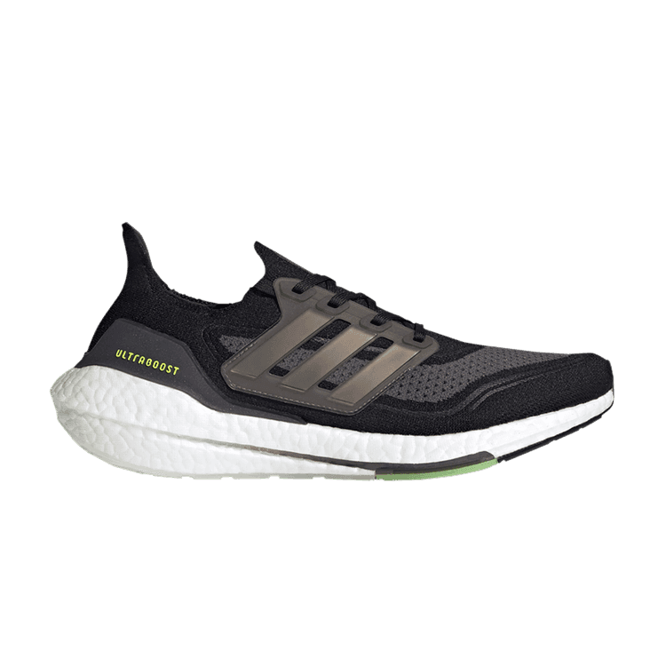 adidas Ultra Boost 21 Black Solar FY0374