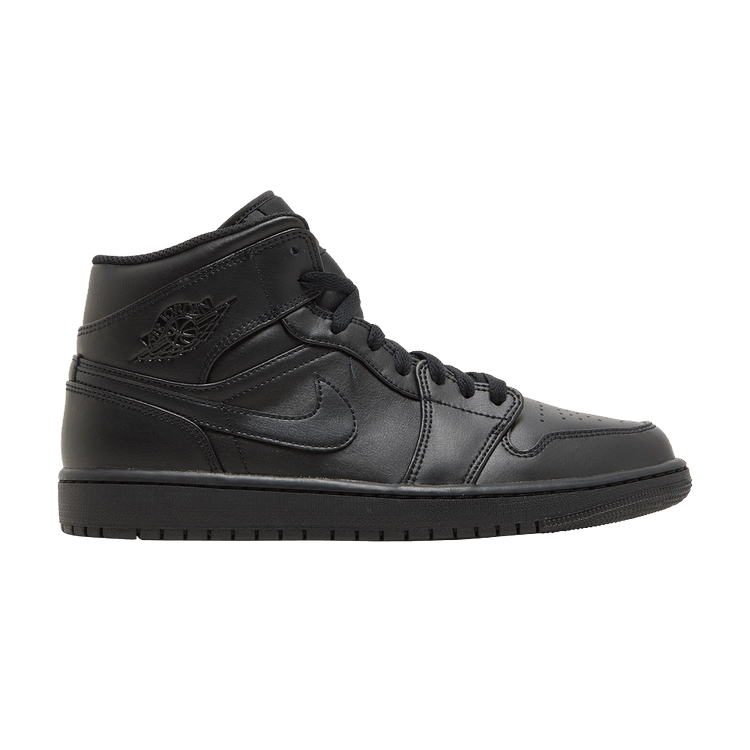 Jordan 1 Mid Triple Black (2022) 554724-093