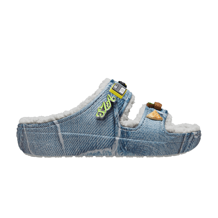 Crocs Classic Cozzzy Sandal SZA Denim (W) 208327-90H
