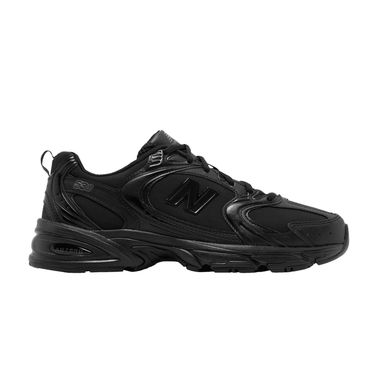 New Balance 530 Triple Black Leather MR530NB