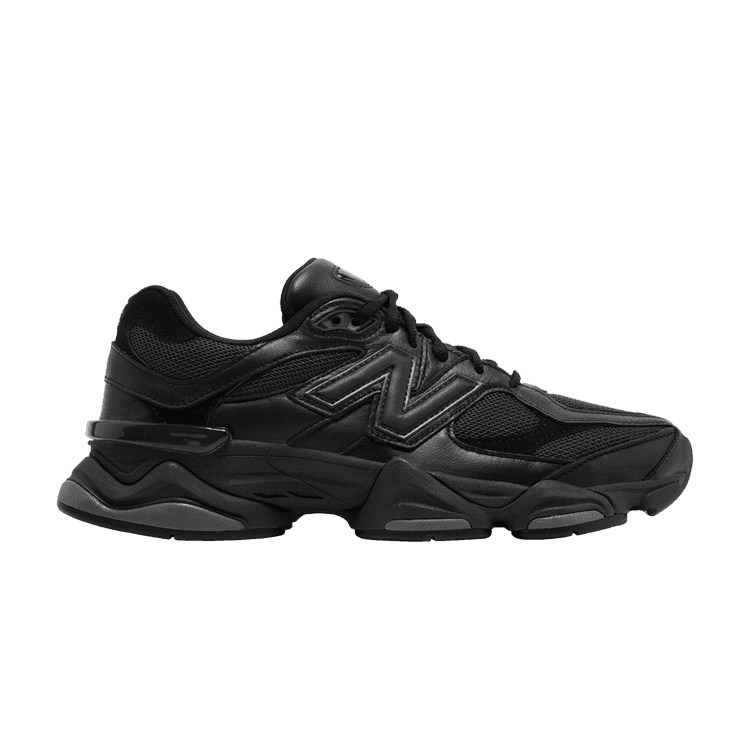 New Balance 9060 Triple Black Leather U9060NRI