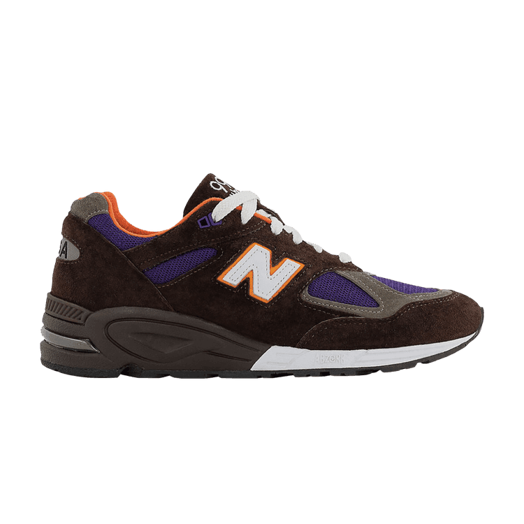 New Balance 990v2 MiUSA Brown Purple M990BR2