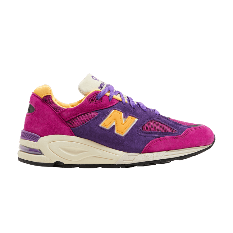 New Balance 990v2 MiUSA Teddy Santis Purple Yellow M990PY2