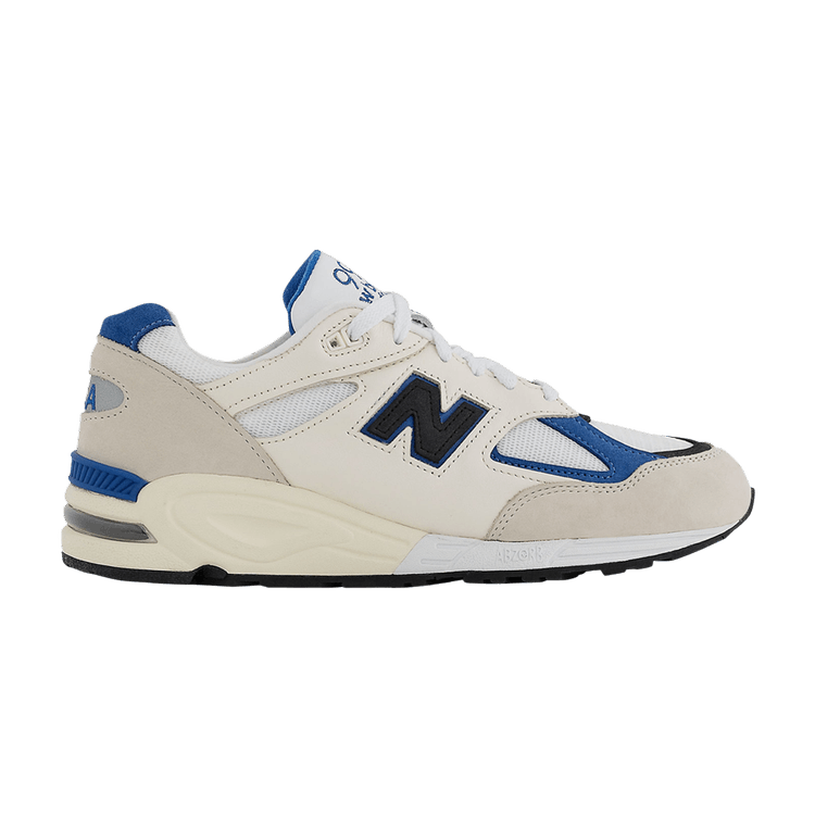 New Balance 990v2 MiUSA White Blue M990WB2