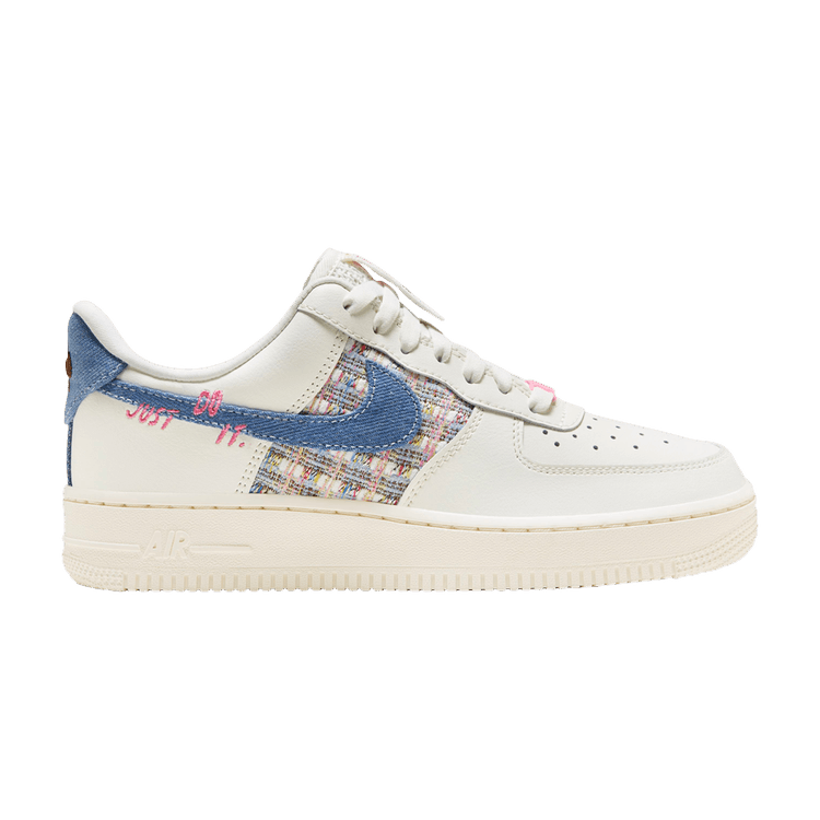 Nike Air Force 1 Low '07 LX Denim Swoosh Boucle (Women's) FJ7740-141