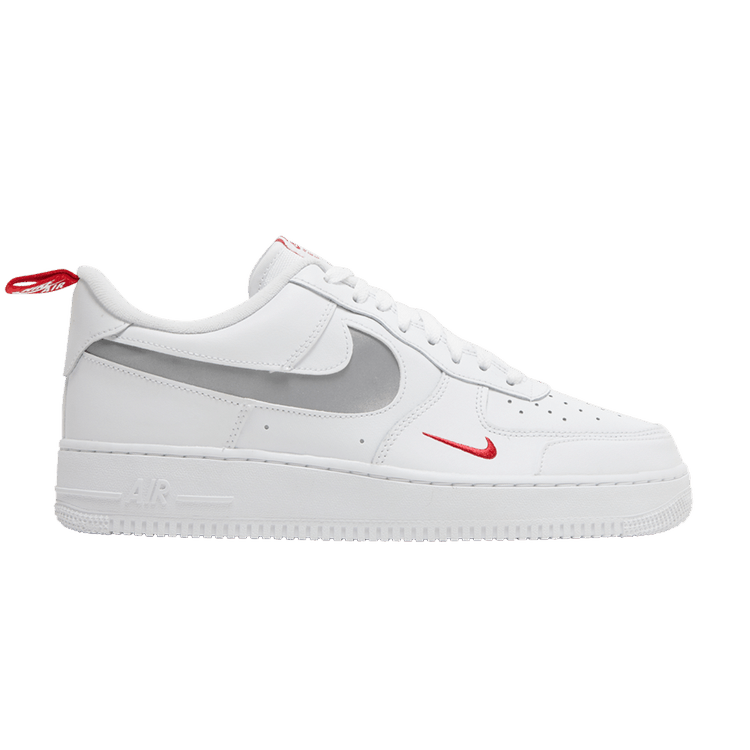 Nike Air Force 1 Low Reflective Swoosh White University Red DO6709-100