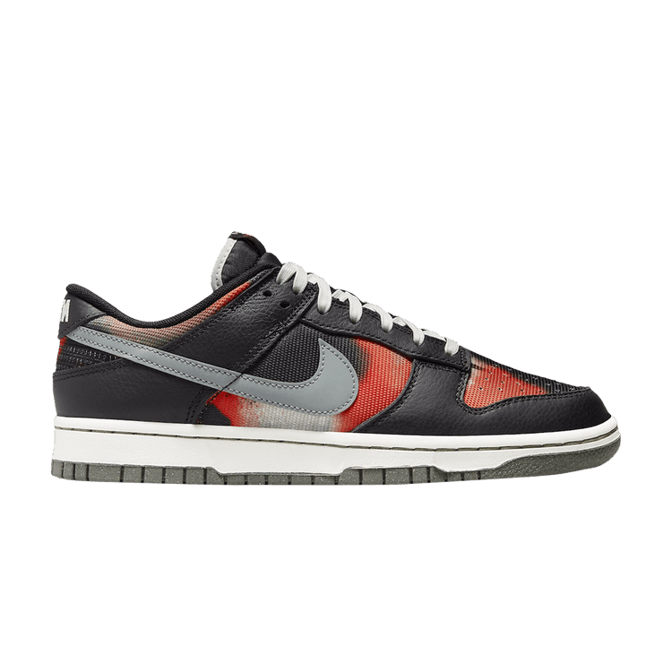 Nike Dunk Low Graffiti Black Red DM0108-001