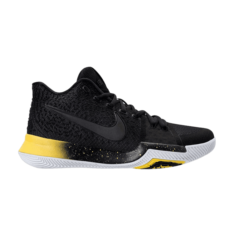 Kyrie 3 cheap black gold