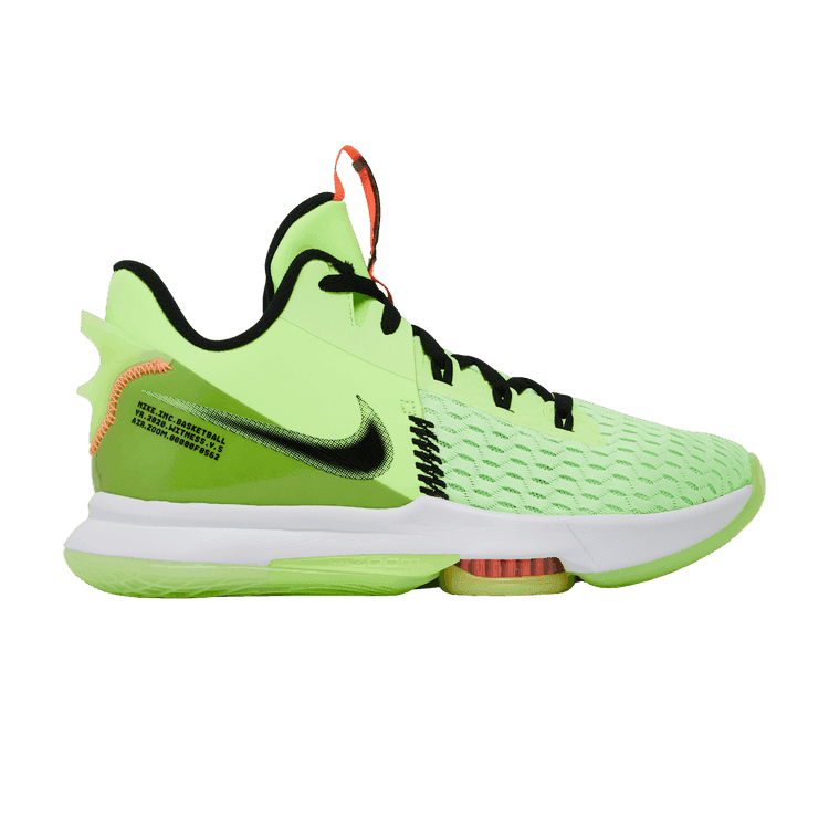 nike lebron witness 5 lime green