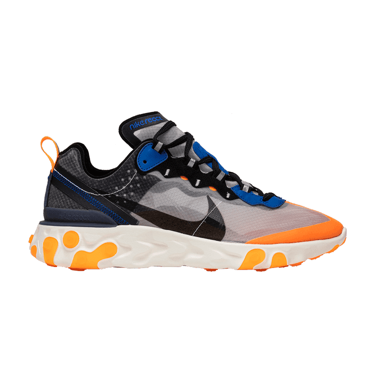 Nike React Element 87 Thunder Blue/Total Orange