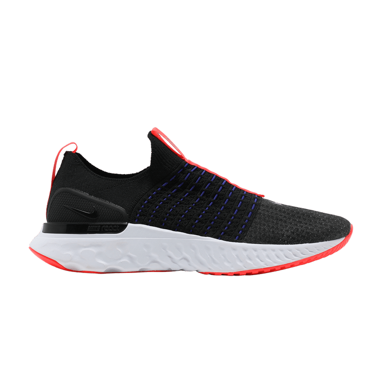 Nike React Phantom Run Flyknit 2 Black Bright Crimson DD8352-001