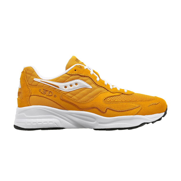 Saucony 3D Grid Hurricane Mustard White S70699-3